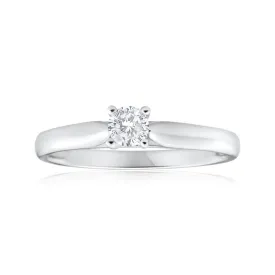 18ct White Gold Diamond Ring