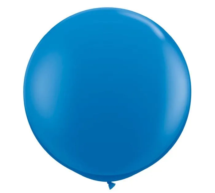 3' Dark Blue Balloon