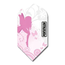 30-2101 V-100 Pentathlon Flights Slim Pixi White / Pink