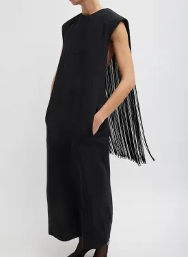 4-Ply Silk Fringed Dress