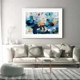 Abstract 483 Framed Art