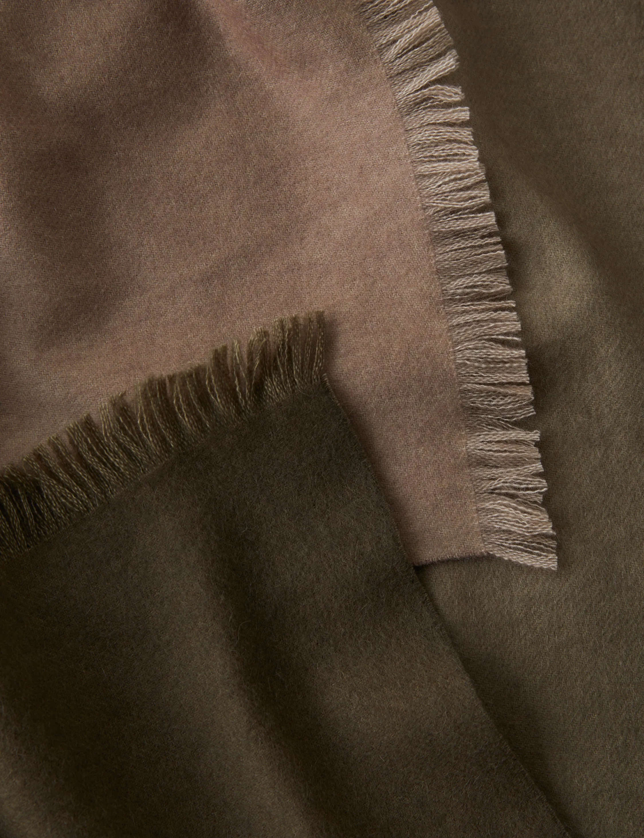 Activity Beneath The Surface Cashmere Throw by James Perkins