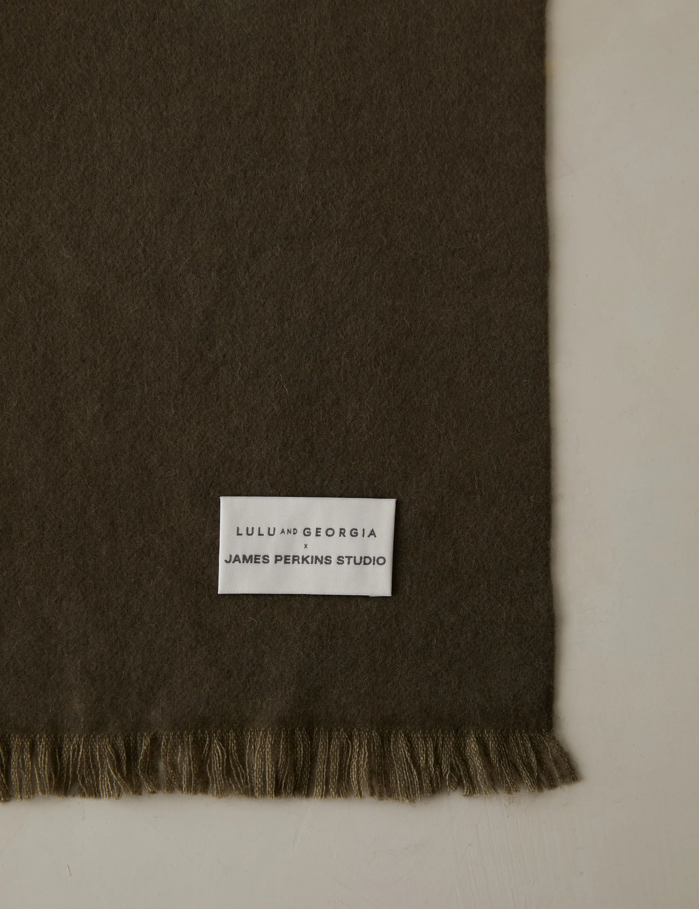 Activity Beneath The Surface Cashmere Throw by James Perkins