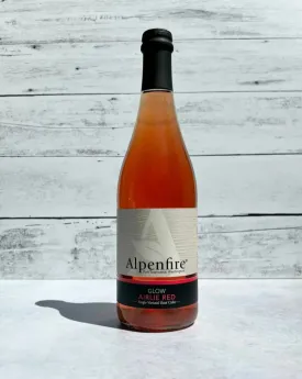 Alpenfire Cider - Glow - Airlie Red Single-Varietal Rosé 2023 (750mL)