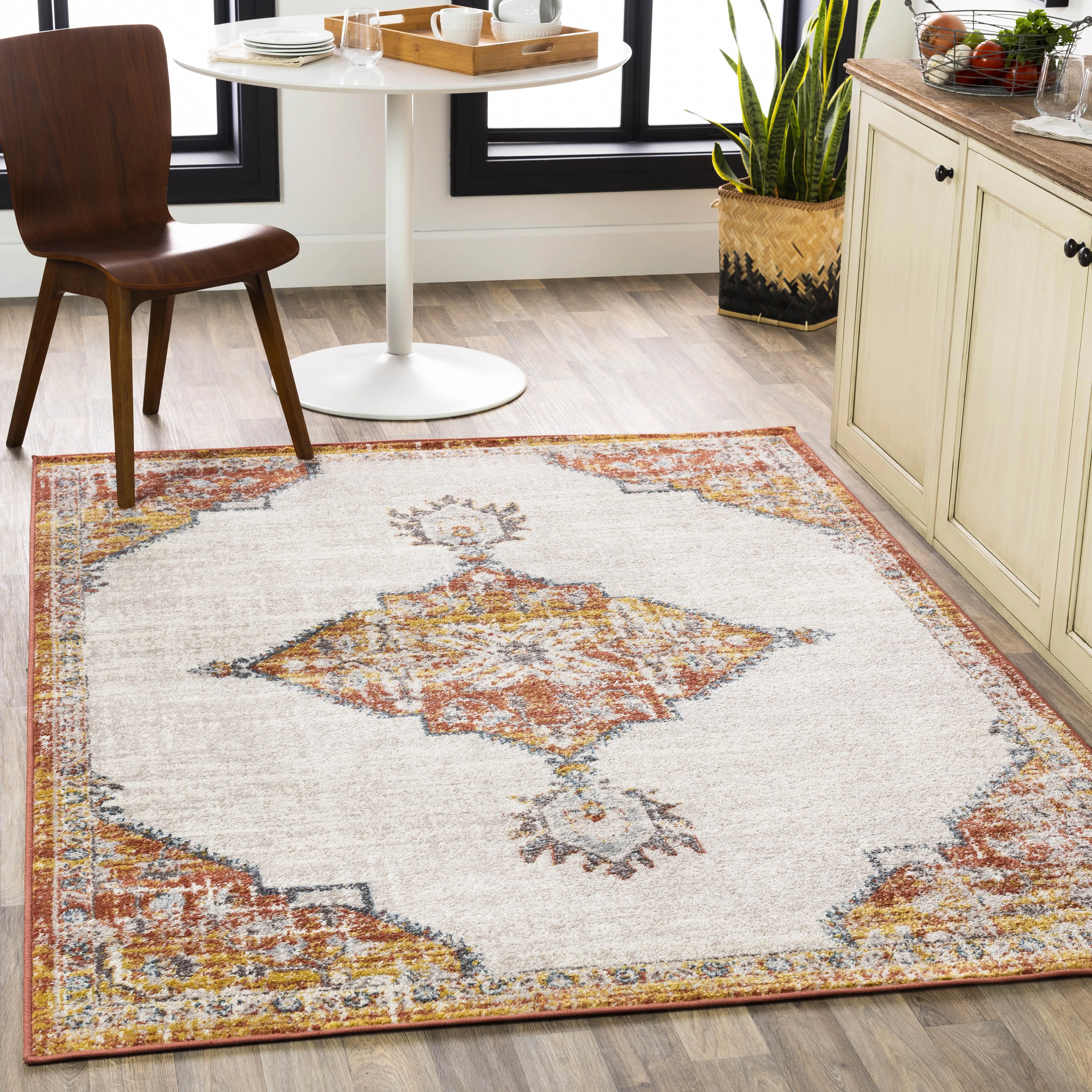 Alrden Traditional Area Rug