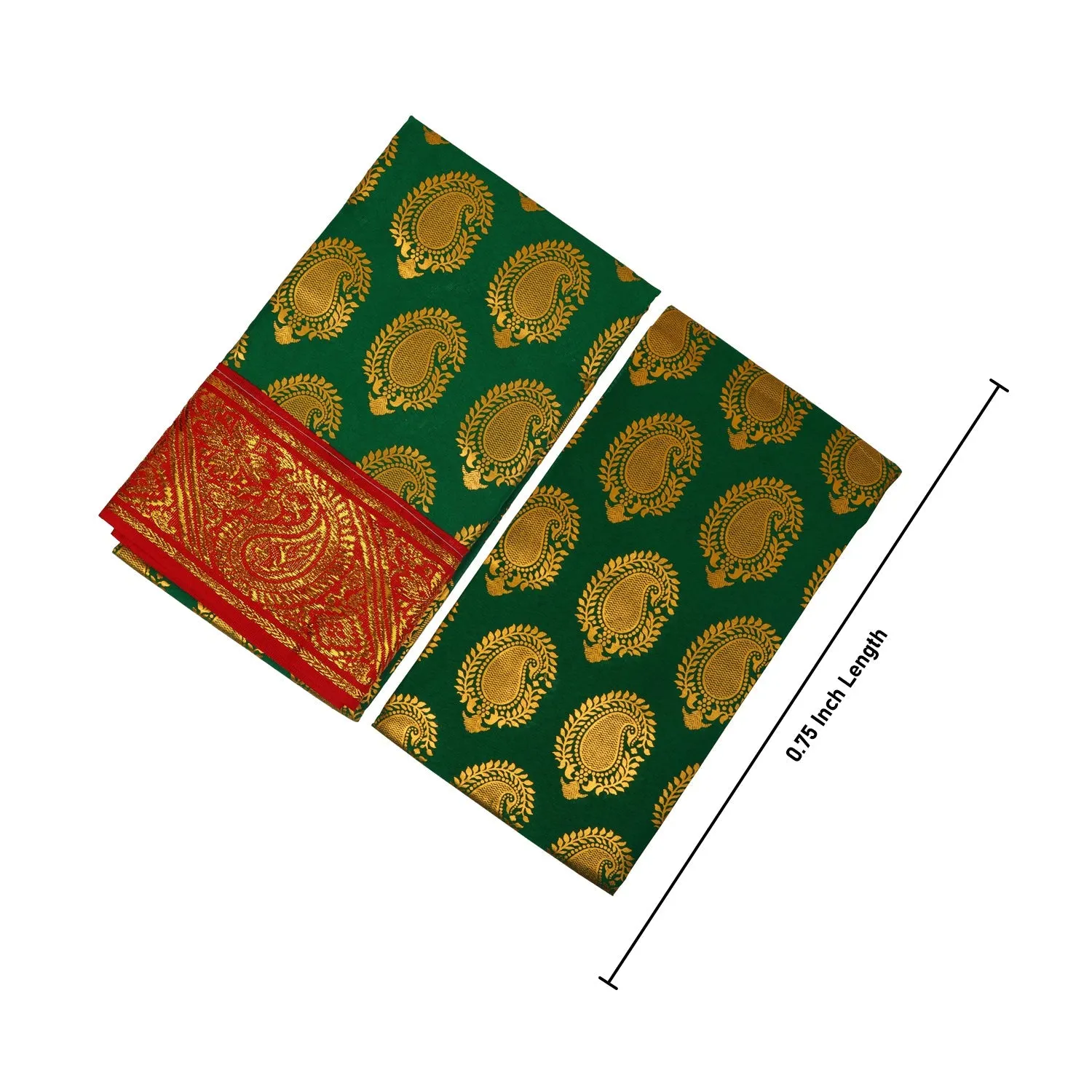 Amman Saree - 2 Mtr | Devi Dress/ Satin Material/ Deity Dress/ Saree for Goddess