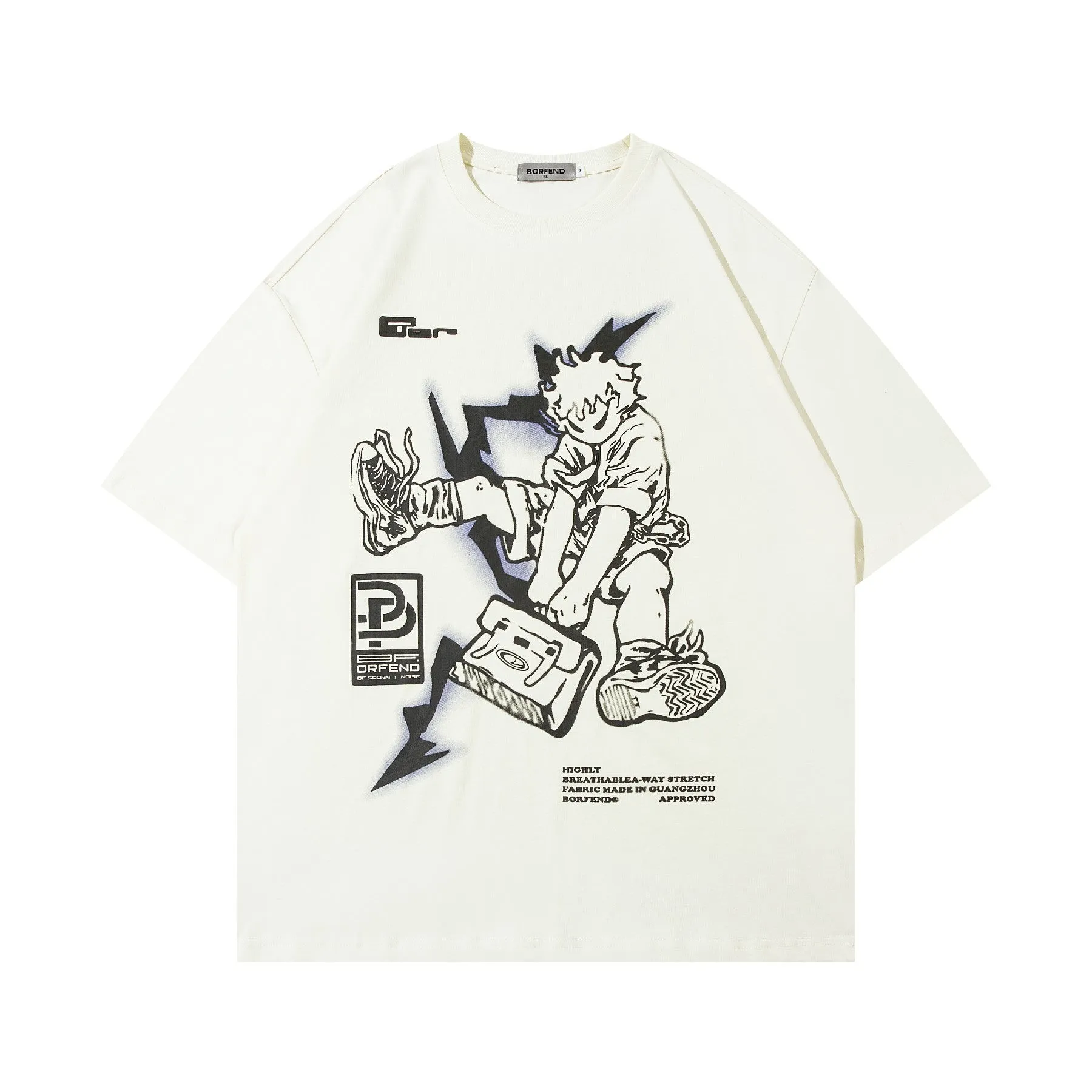 Anime Line | Anime Character Printed T-Shirt