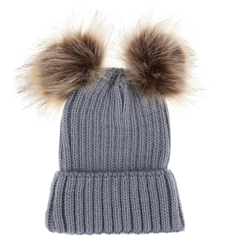 Baby Pompon Winter Hat