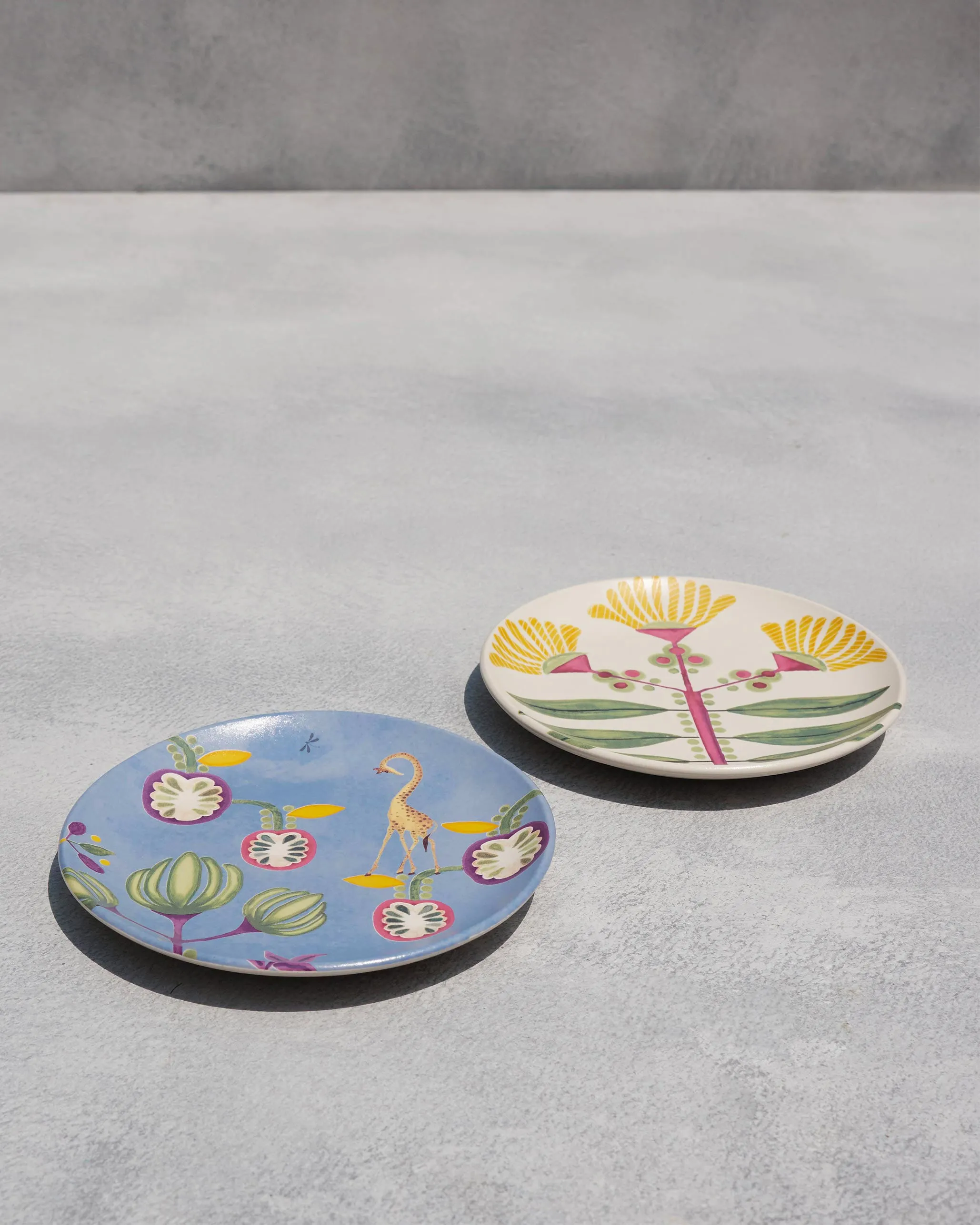 Bahari Quarter Plate - Set of 2