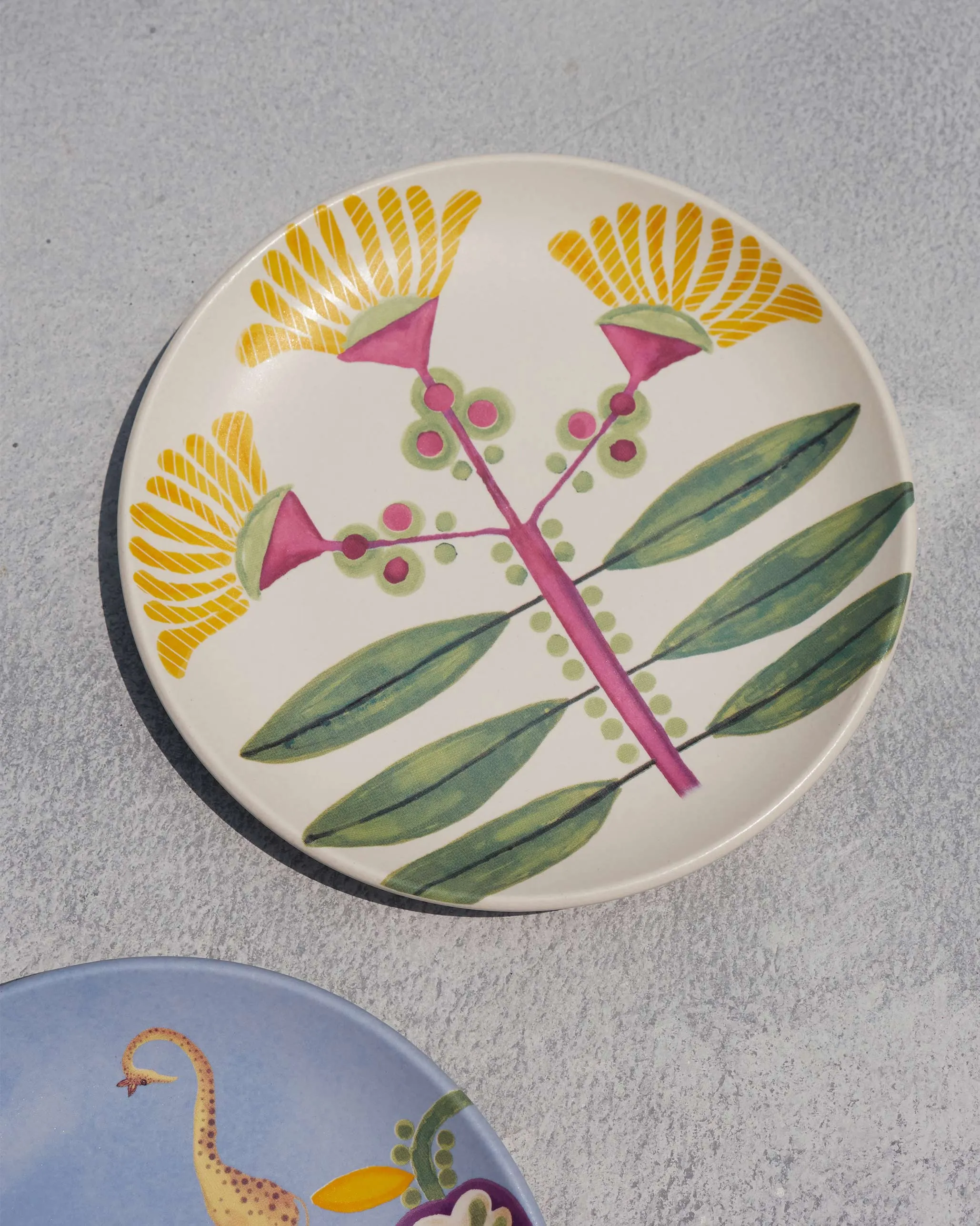 Bahari Quarter Plate - Set of 2