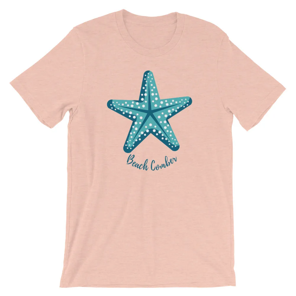 Beach Comber Teal Starfish T-Shirt