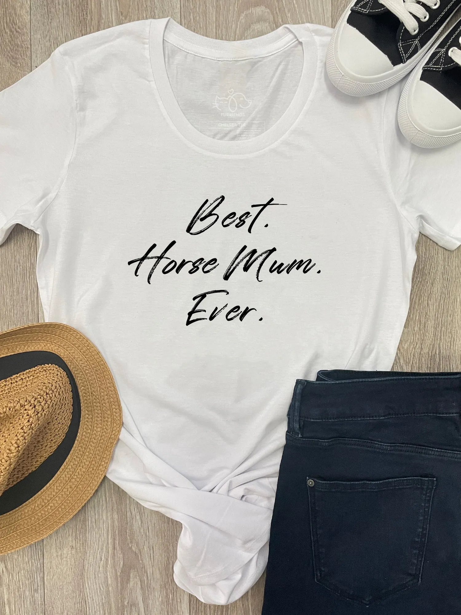 Best. Horse Mum. Ever. Chelsea Slim Fit Tee