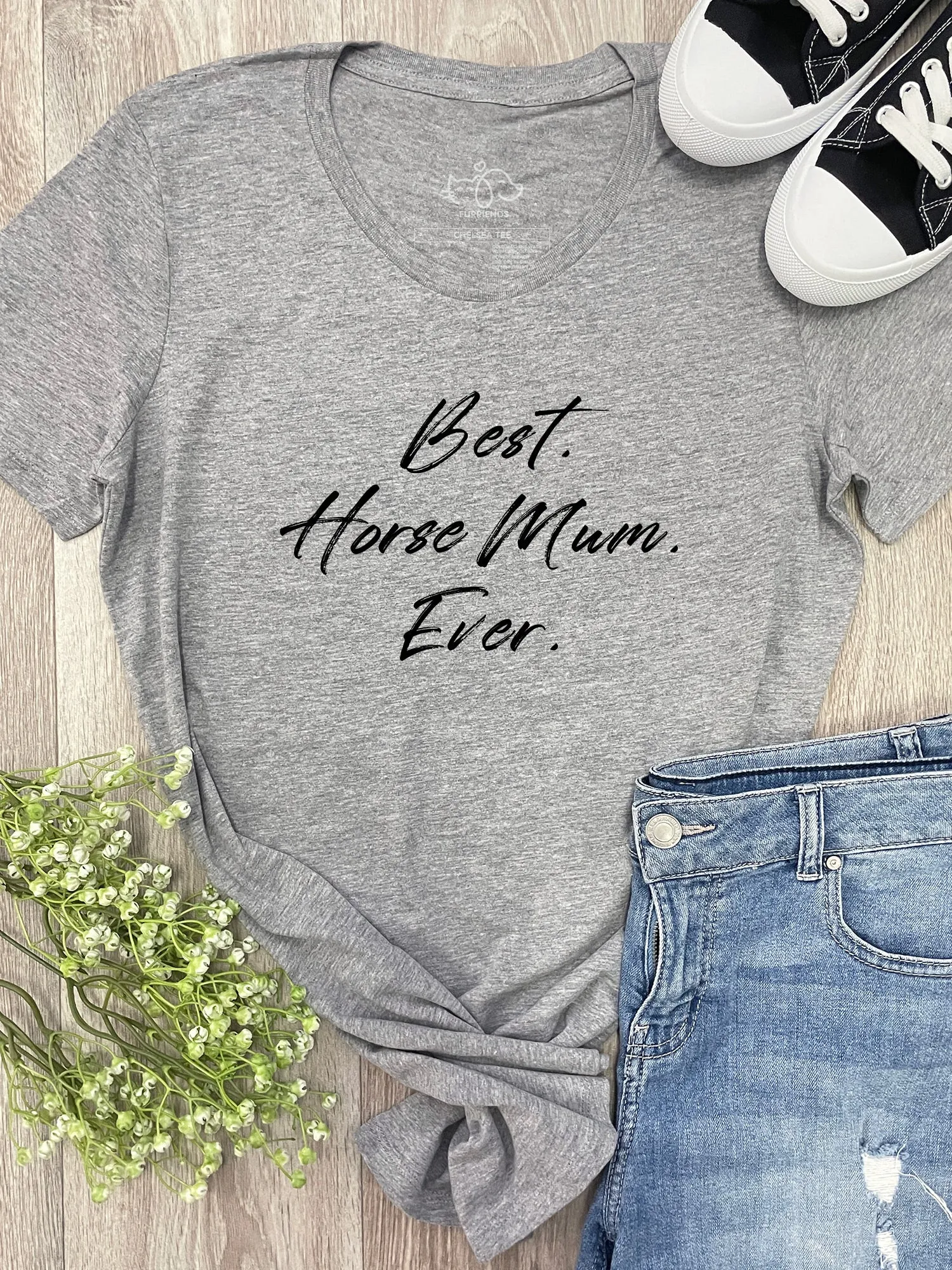 Best. Horse Mum. Ever. Chelsea Slim Fit Tee