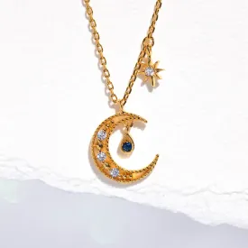 Blue Moon Necklace