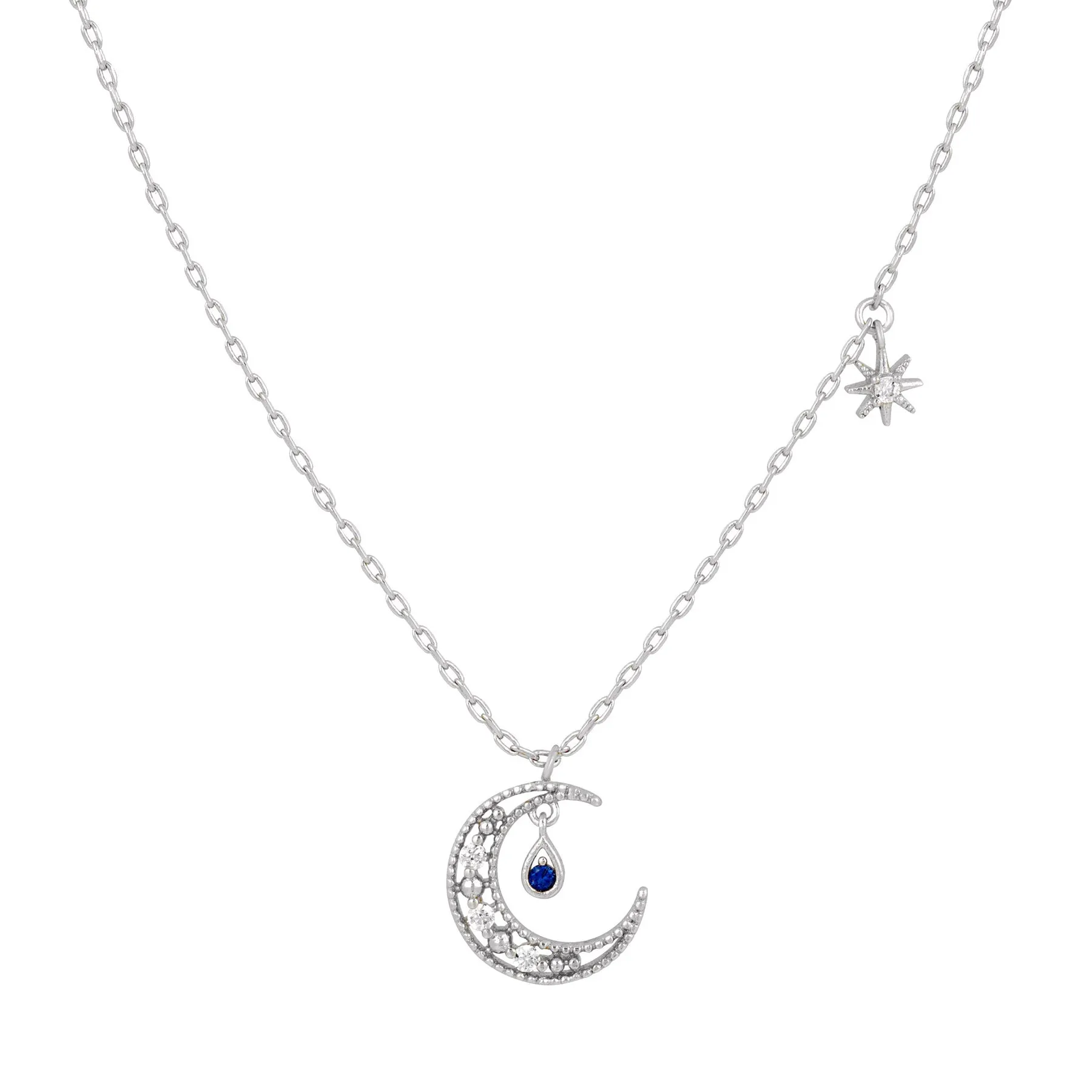 Blue Moon Necklace