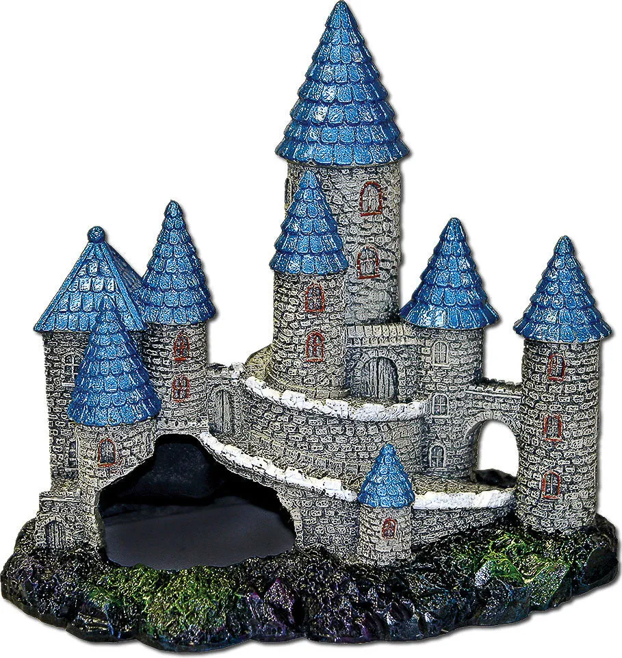 Blue Ribbon Pet Products - Exotic Environments Blue Spire Castle