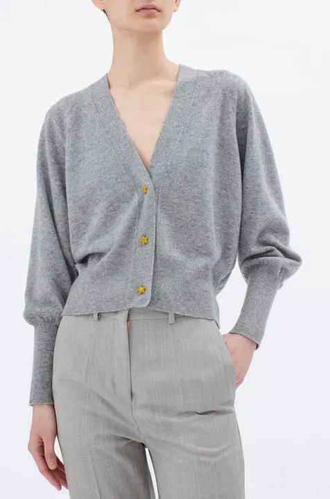 Heather Grey Cardigan by ODEEH - Soft & Cozy