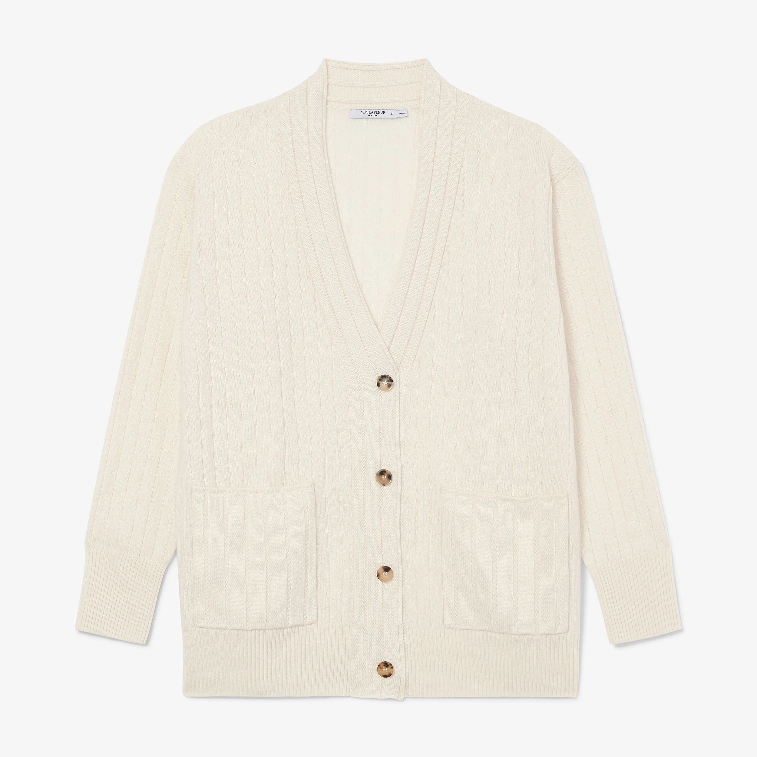 Caro Cardigan - Cashmere :: Light Cream