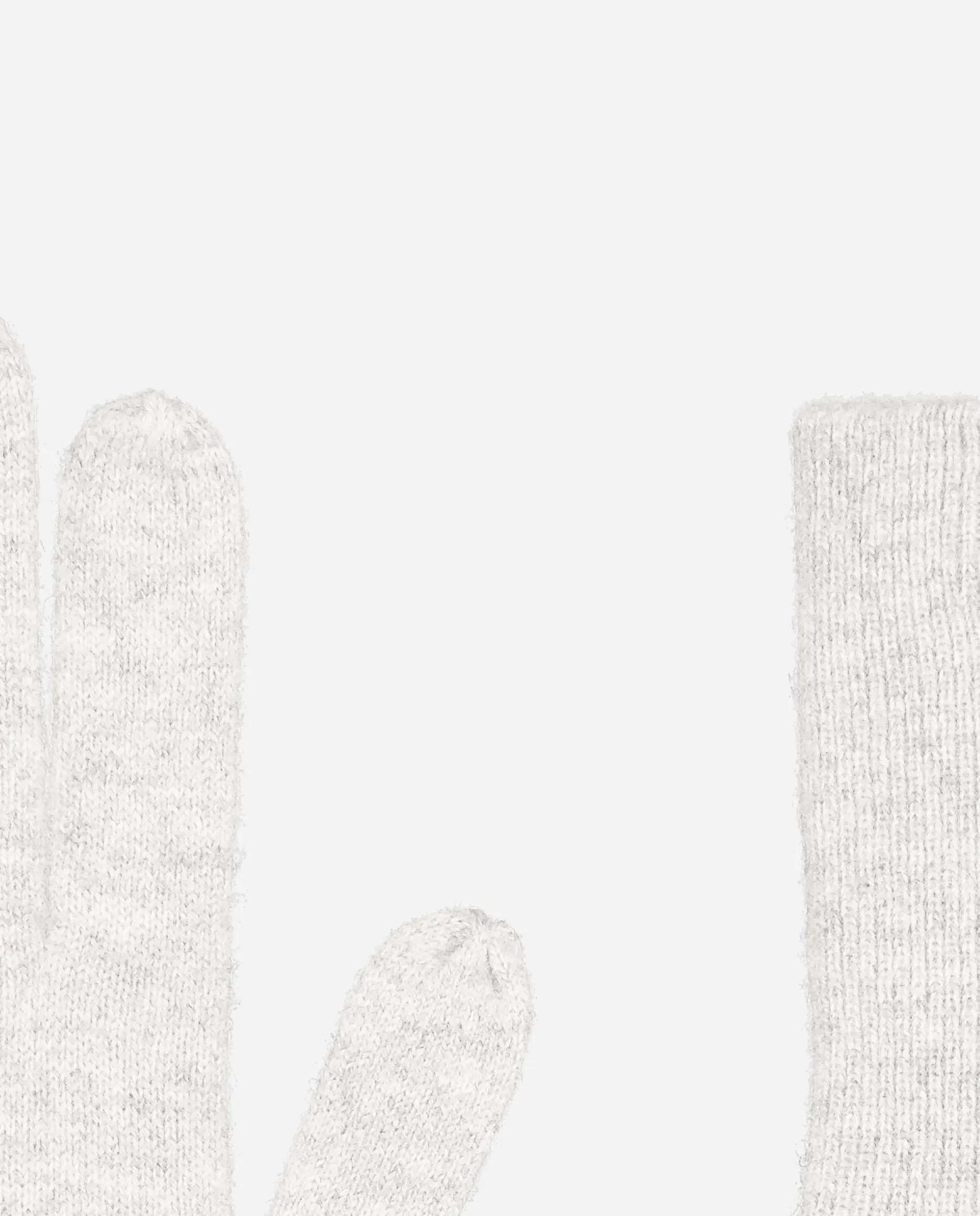 Cashmere Handschuhe in Grau - Enger Schnitt