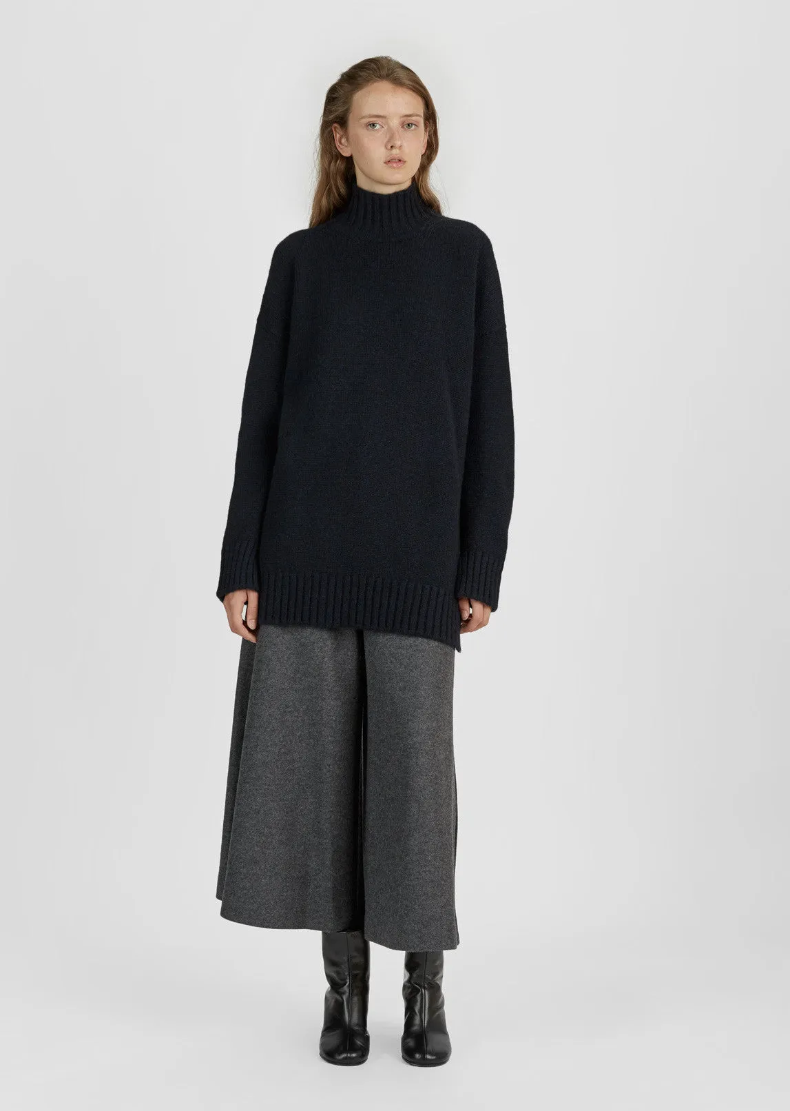 Chunky Cashmere Turtleneck