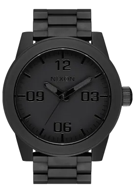 Corporal Stainless Steel - All Matte Black/Polished Black