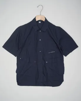 C.P.Company Poplin Overshirt / Total Eclipse