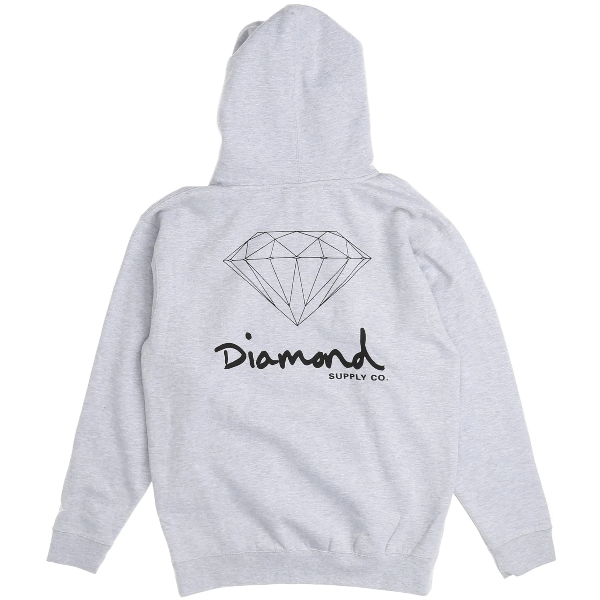 Diamond OG Sign H17 Hoodie - Heather Grey