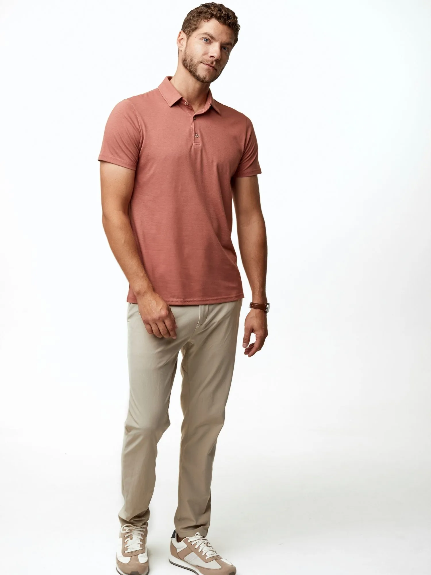 Dune Red Torrey Polo