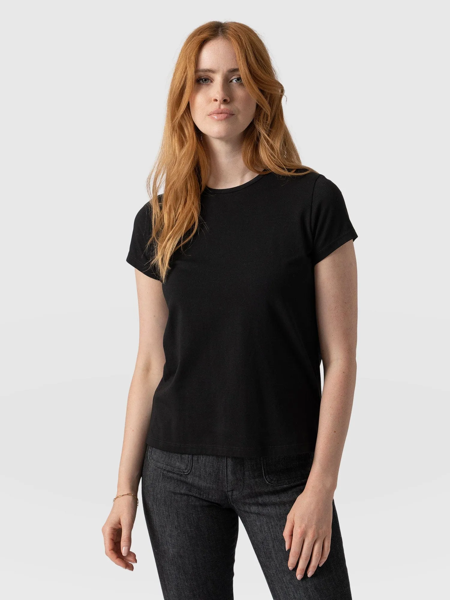 Easy Cotton Tee - Black