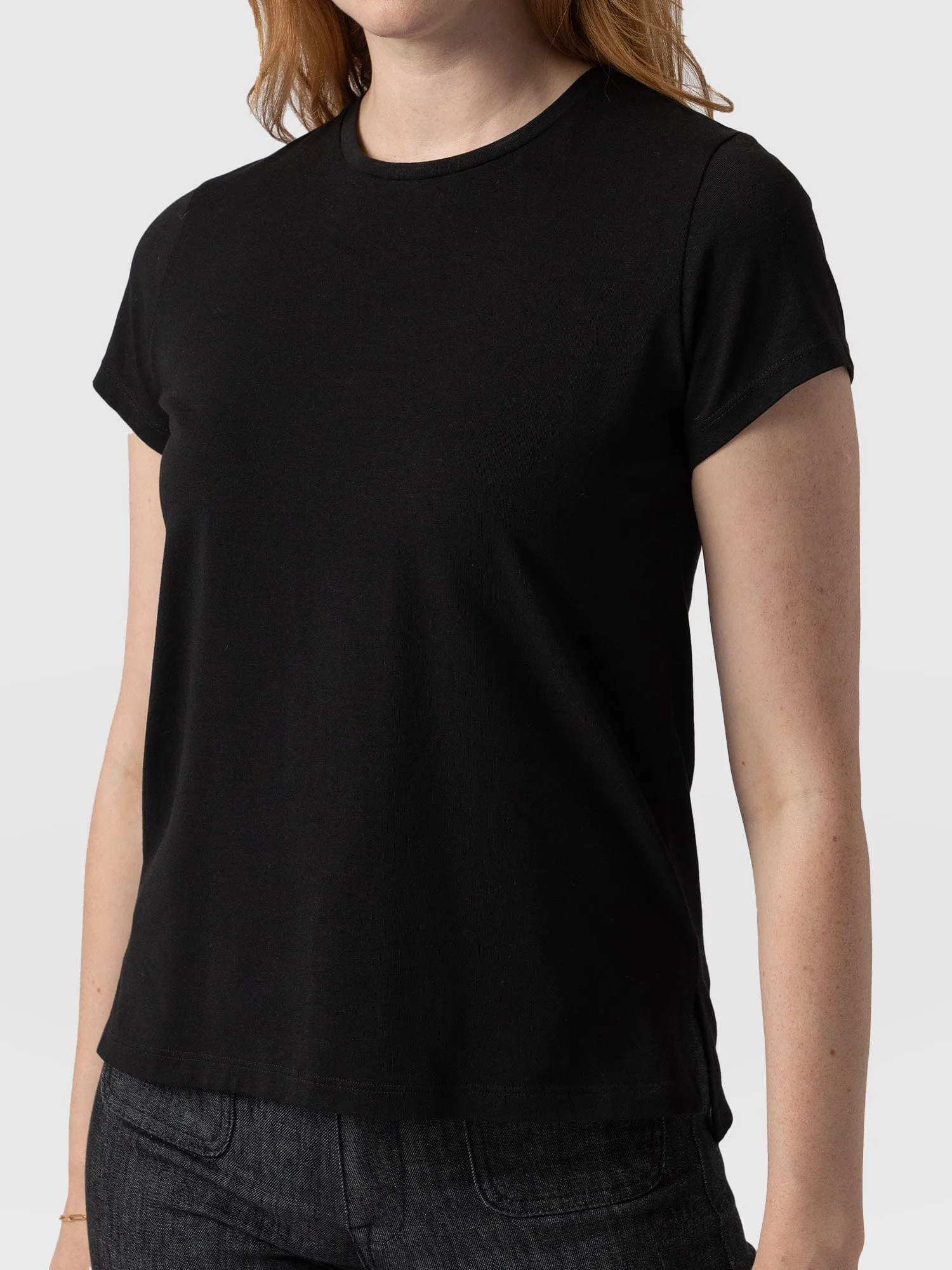 Easy Cotton Tee - Black