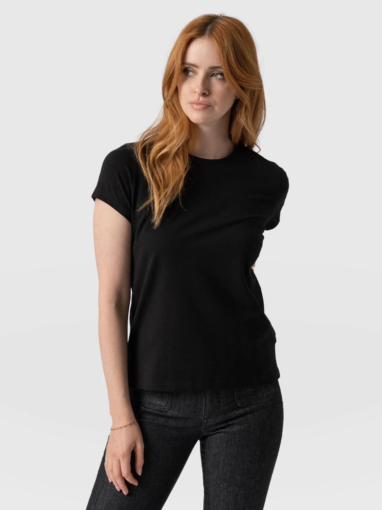 Easy Cotton Tee - Black