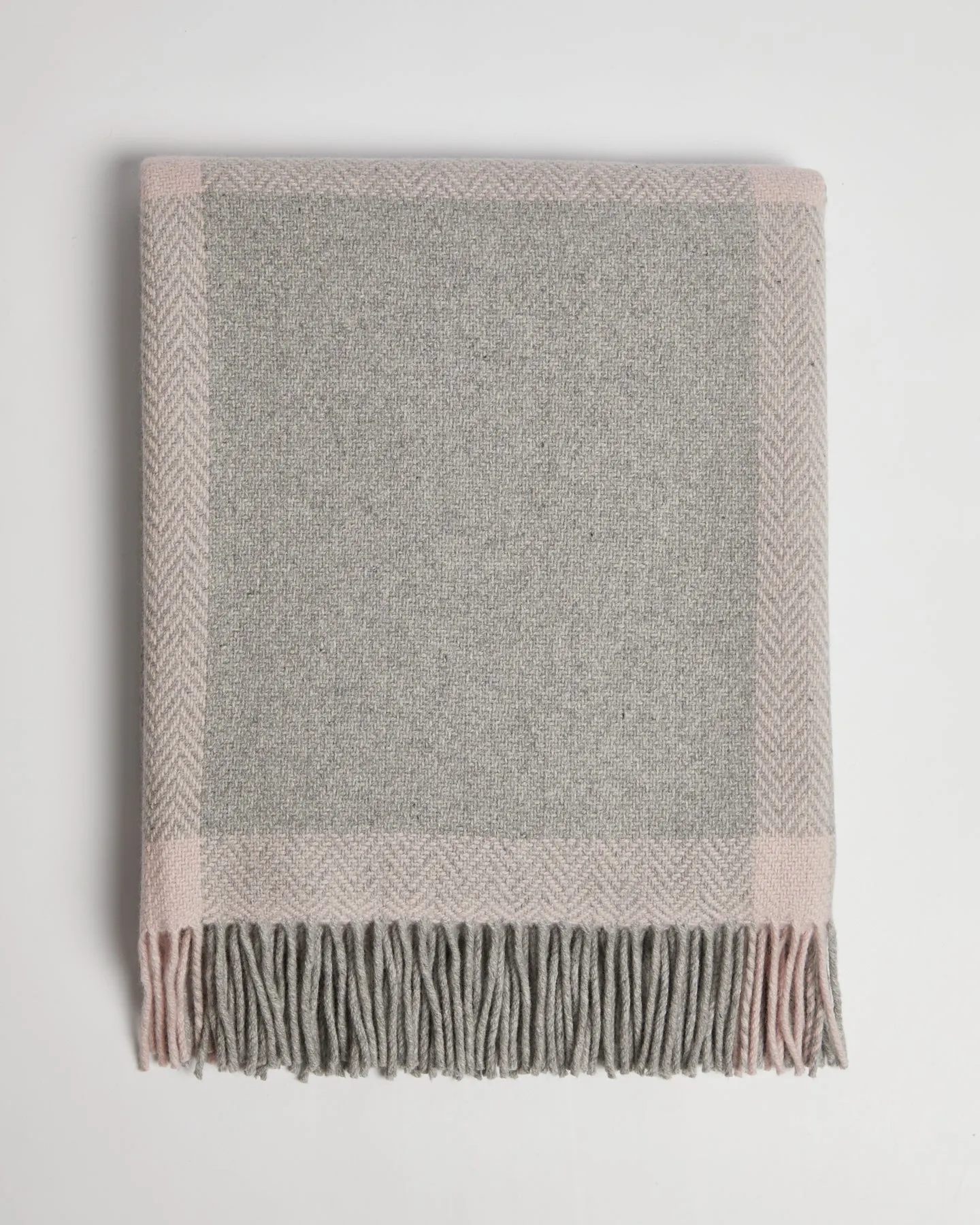 Foxford Corrib Cashmere and Lambswool Throw