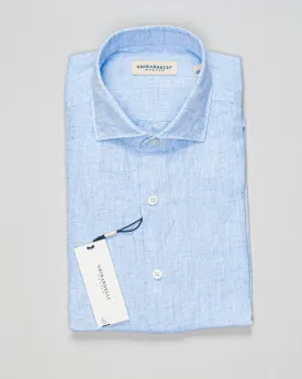 Ghirardelli Linen Shirt / Light Blue