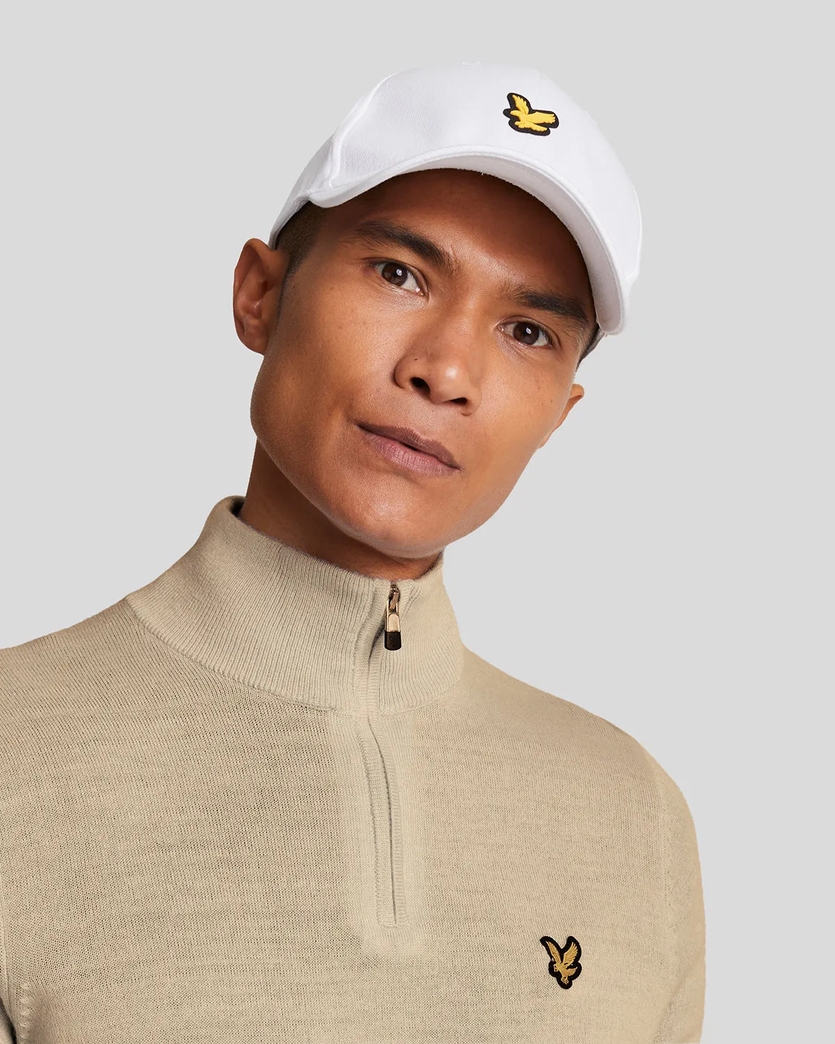 Golf 1/4 Zip Merino Jumper