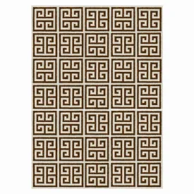 Greek Key Reversible Peruvian Flatweave Rug