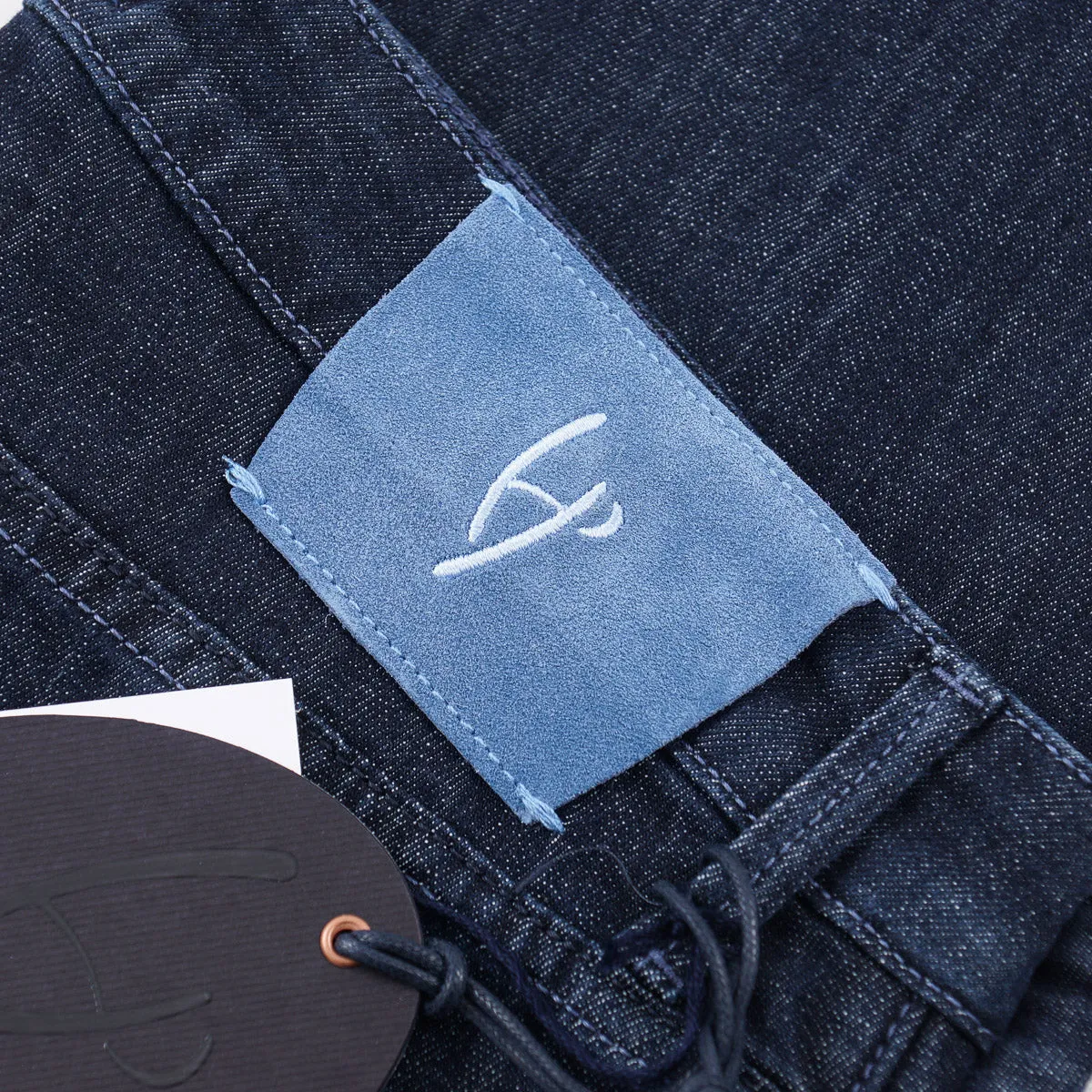 Handpicked 'Orvieto' Slim-Fit Denim Jeans