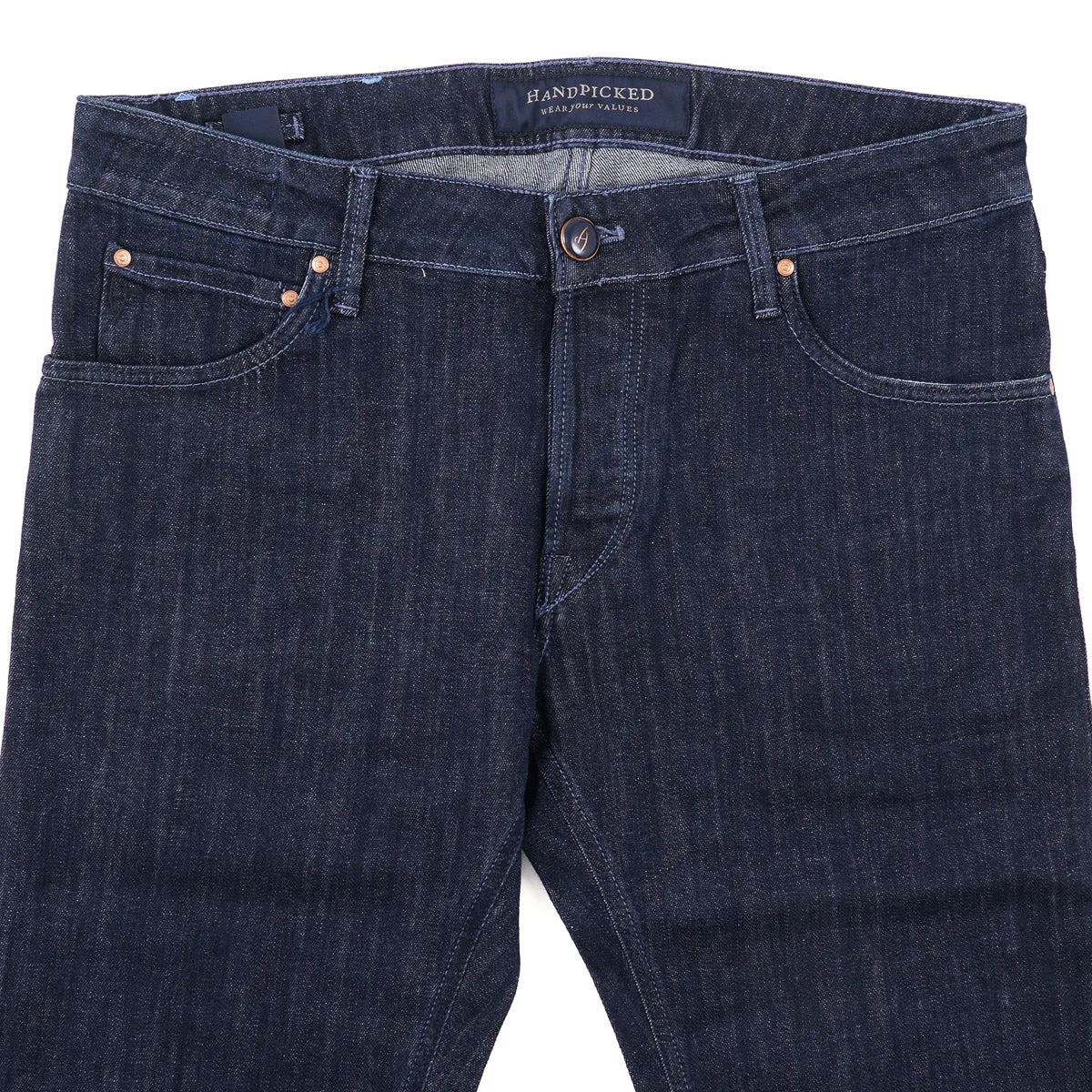 Handpicked 'Orvieto' Slim-Fit Denim Jeans