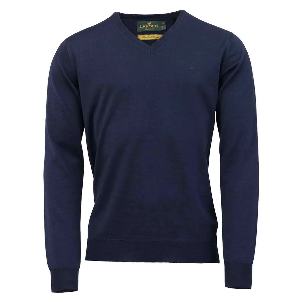 Laksen Sussex Merino Wool V-Neck Pullover