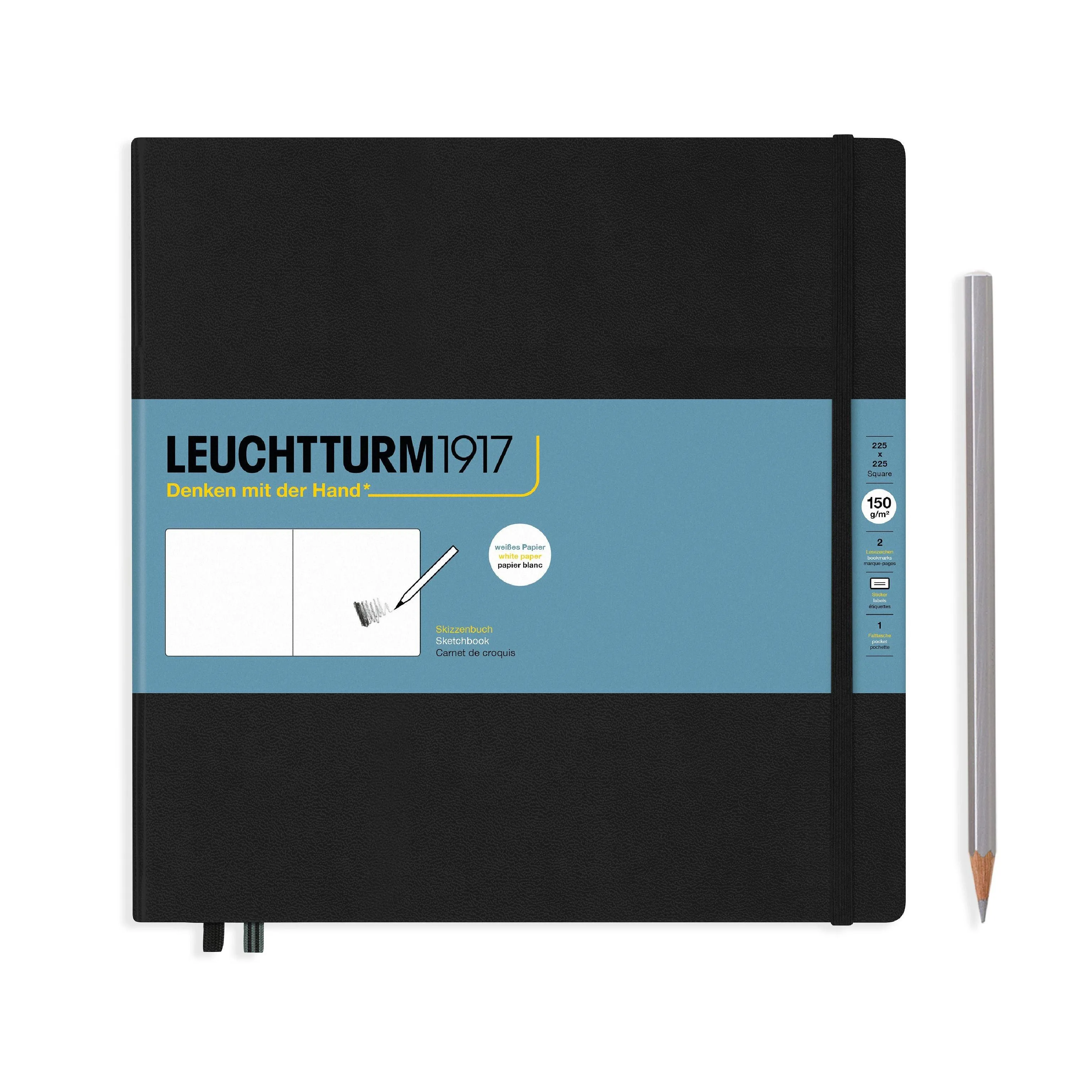 Leuchtturm1917 Sketchbook Square (225 x 225 mm)