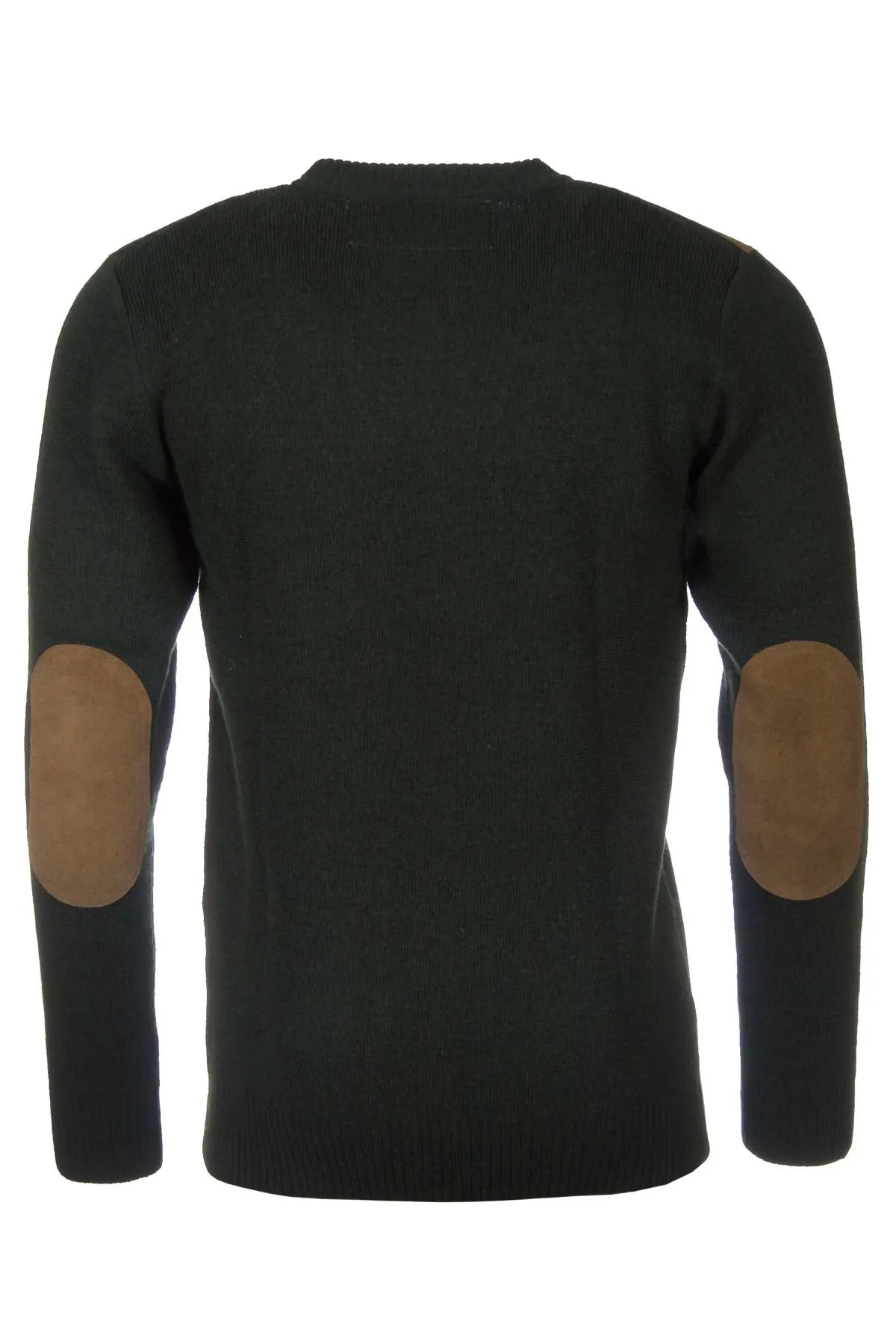 Men's 100% Wool Crew Neck Shooting Jumper With Pheasant Motif