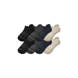 Men's Merino Wool Blend Ankle Sock 8-Pack