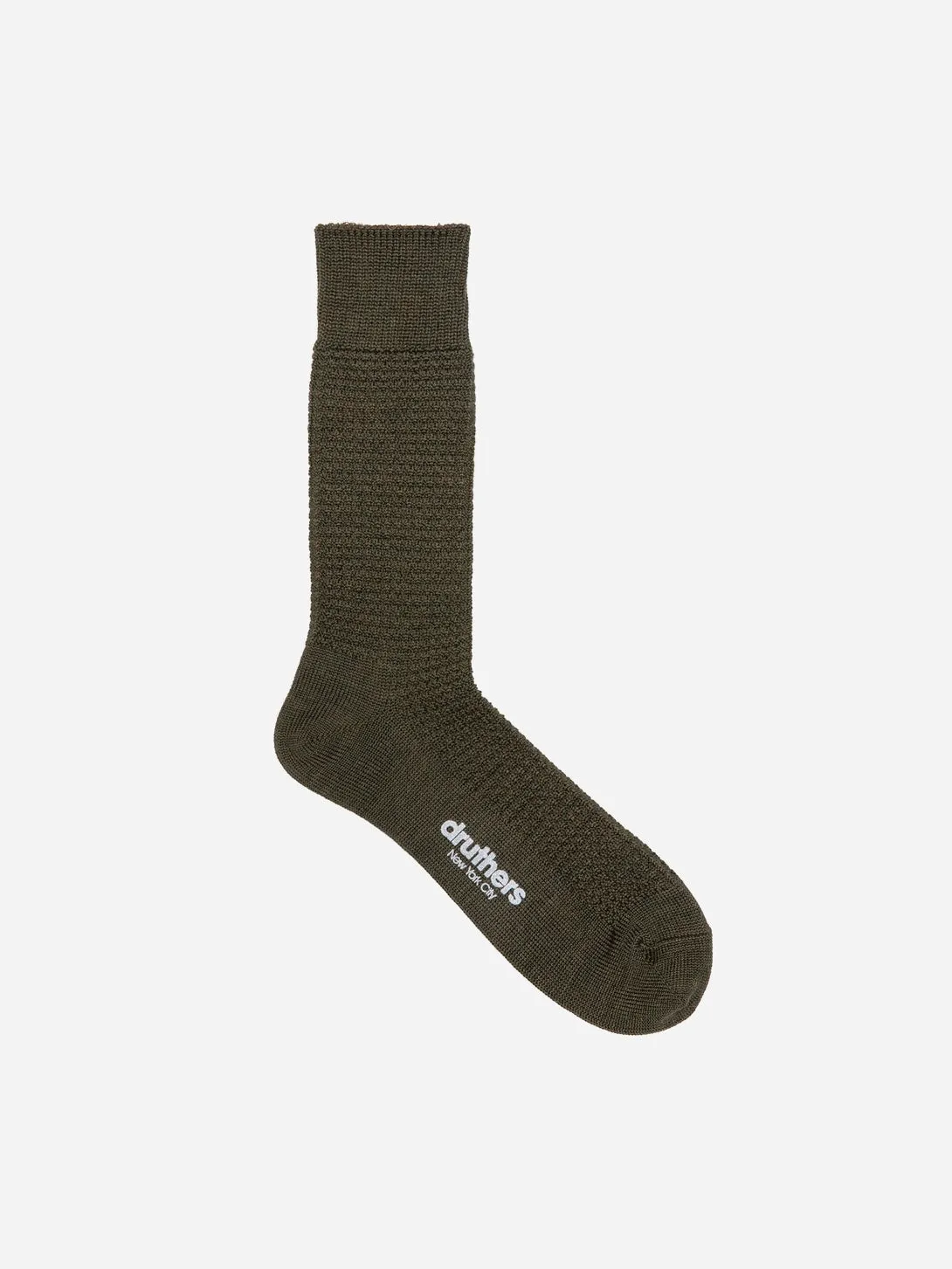 Merino Wool Waffle Sock