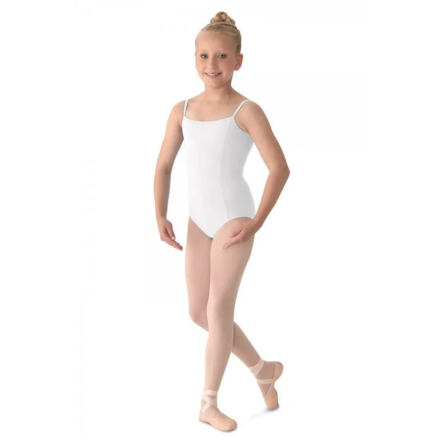 Mirella Children's Princess Seam V-Front Camisole Leotard M207C