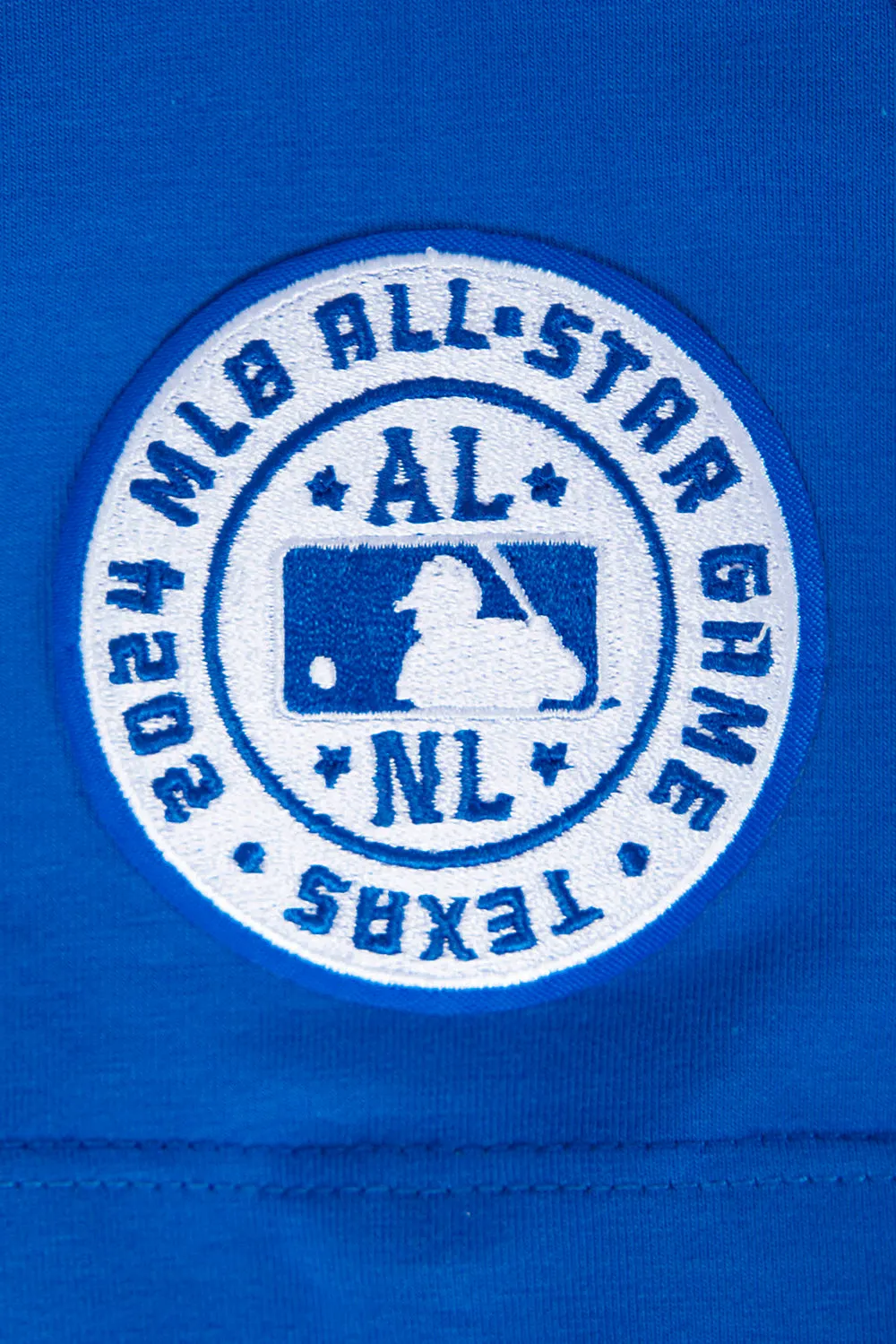 MLB ALL STAR 2024 WOMEN'S SJ SLIM FIT TEE (ROYAL BLUE)