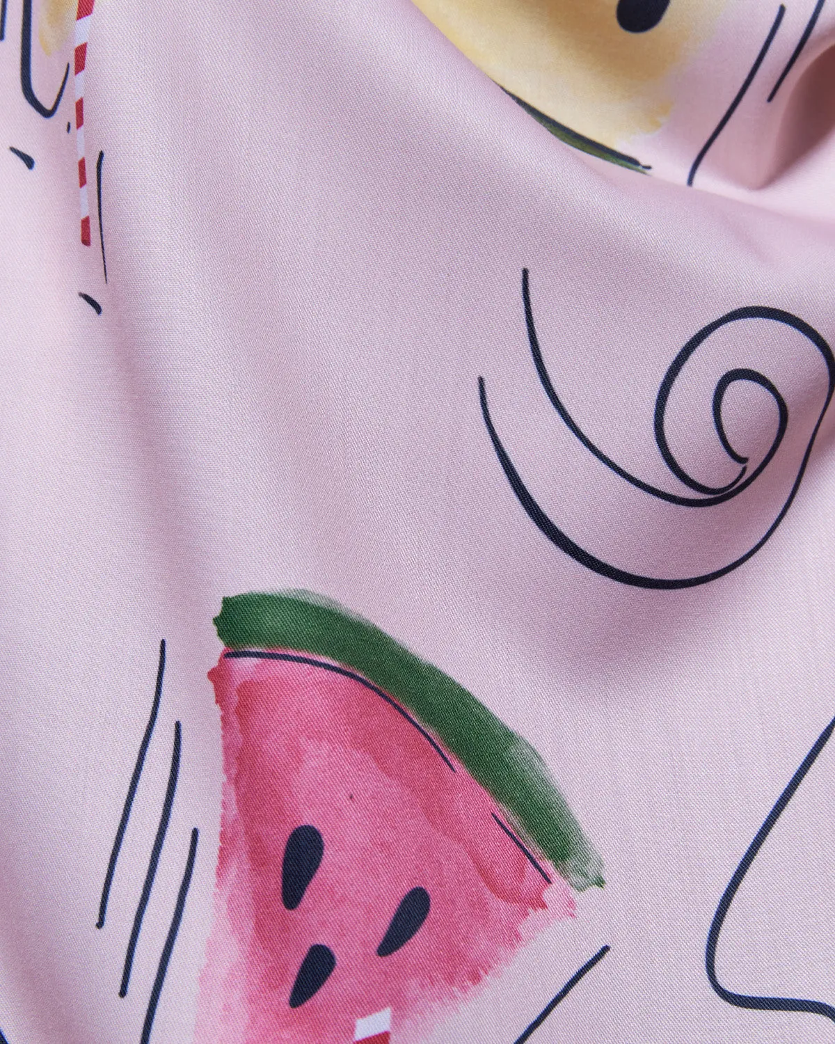 Multicoloured Watermelon Printed Shirt