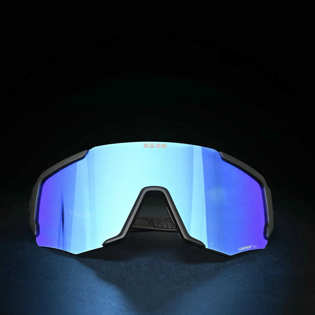 Naos | Vuori Sportbril | Matte Black / Blue