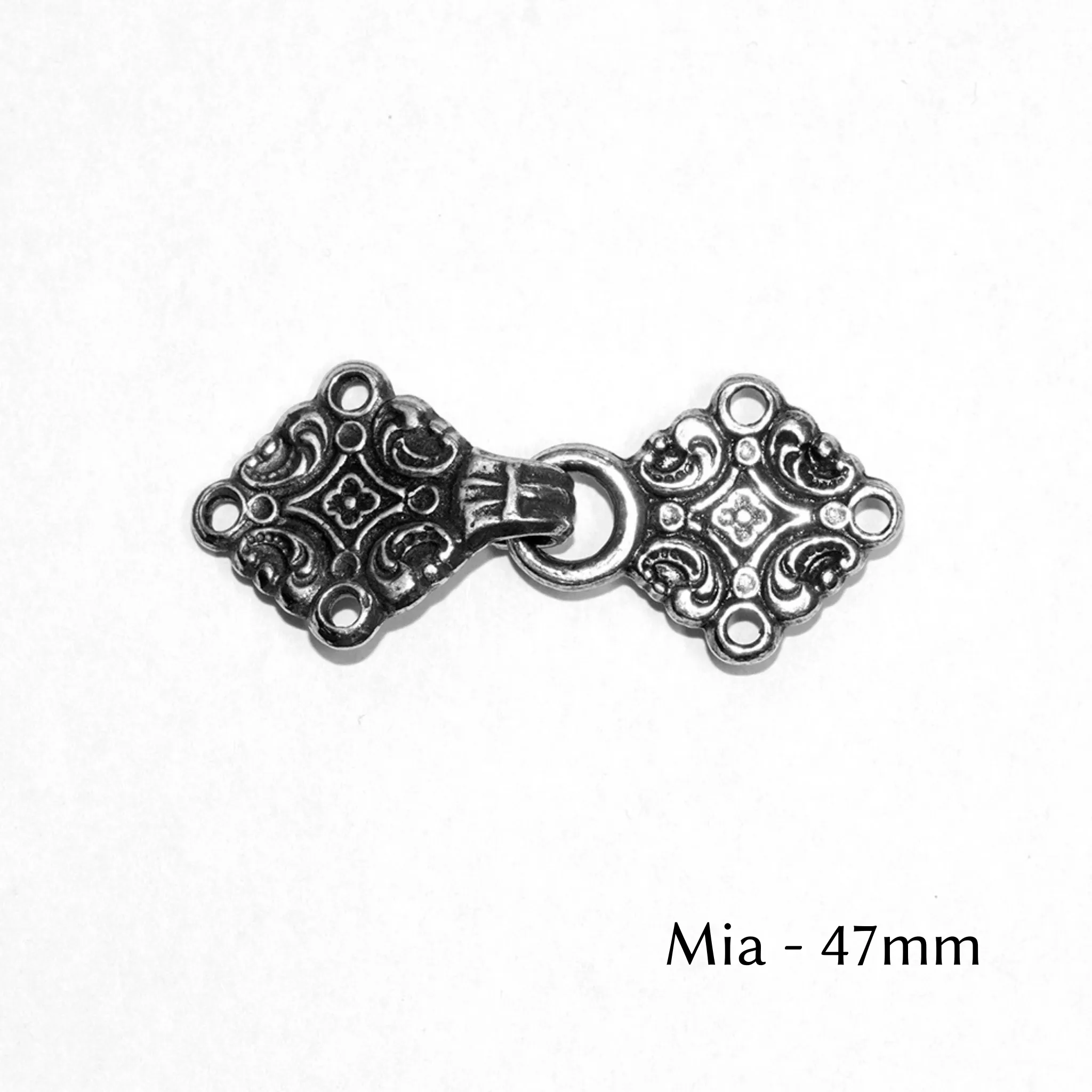 Norwegian Pewter Sweater Clasps