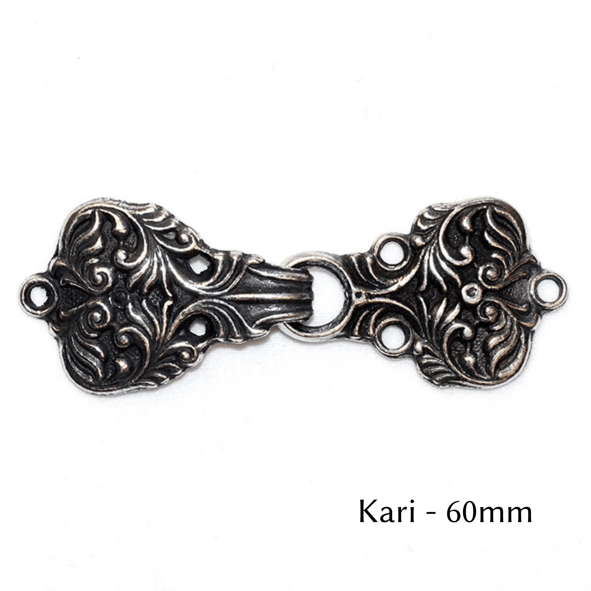 Norwegian Pewter Sweater Clasps