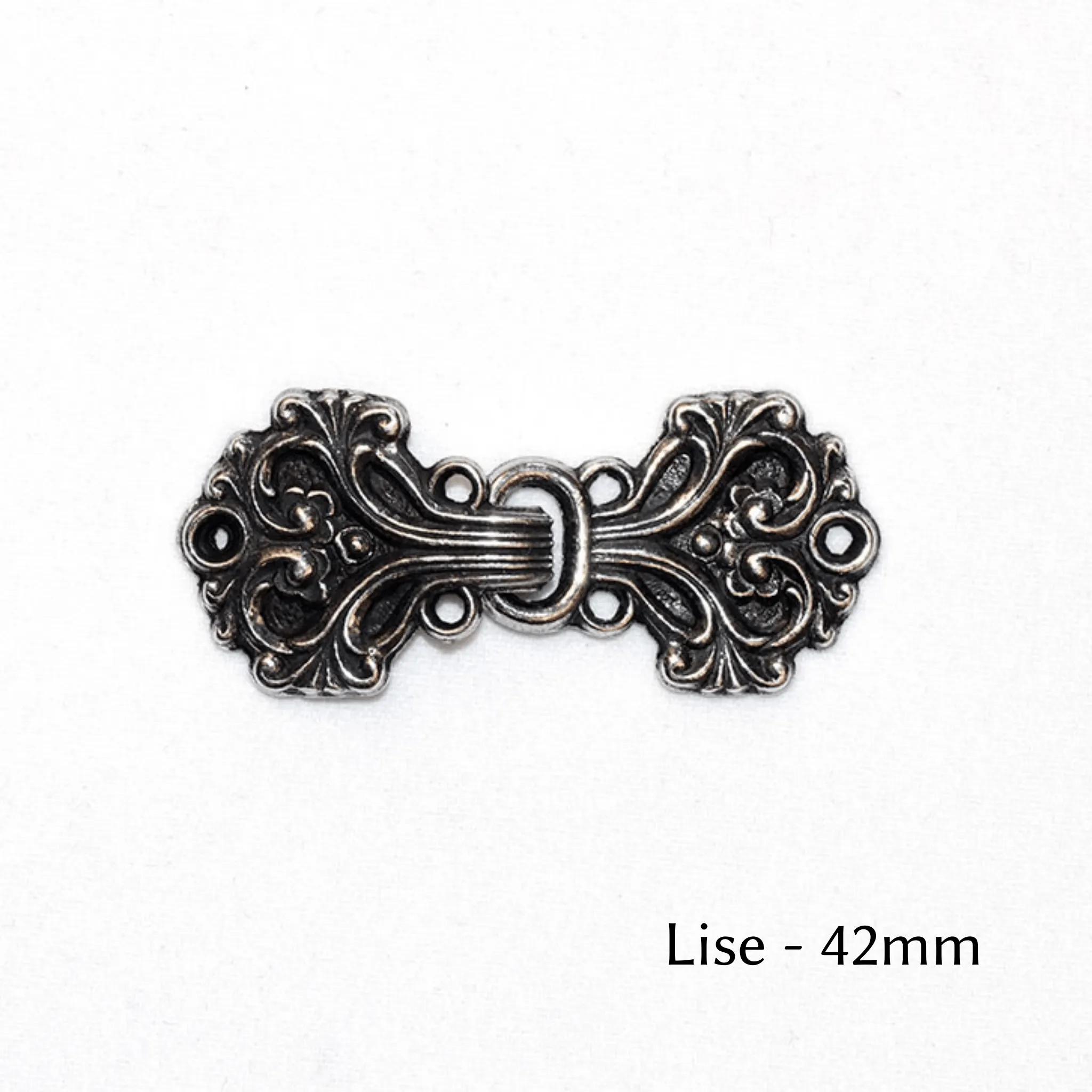 Norwegian Pewter Sweater Clasps