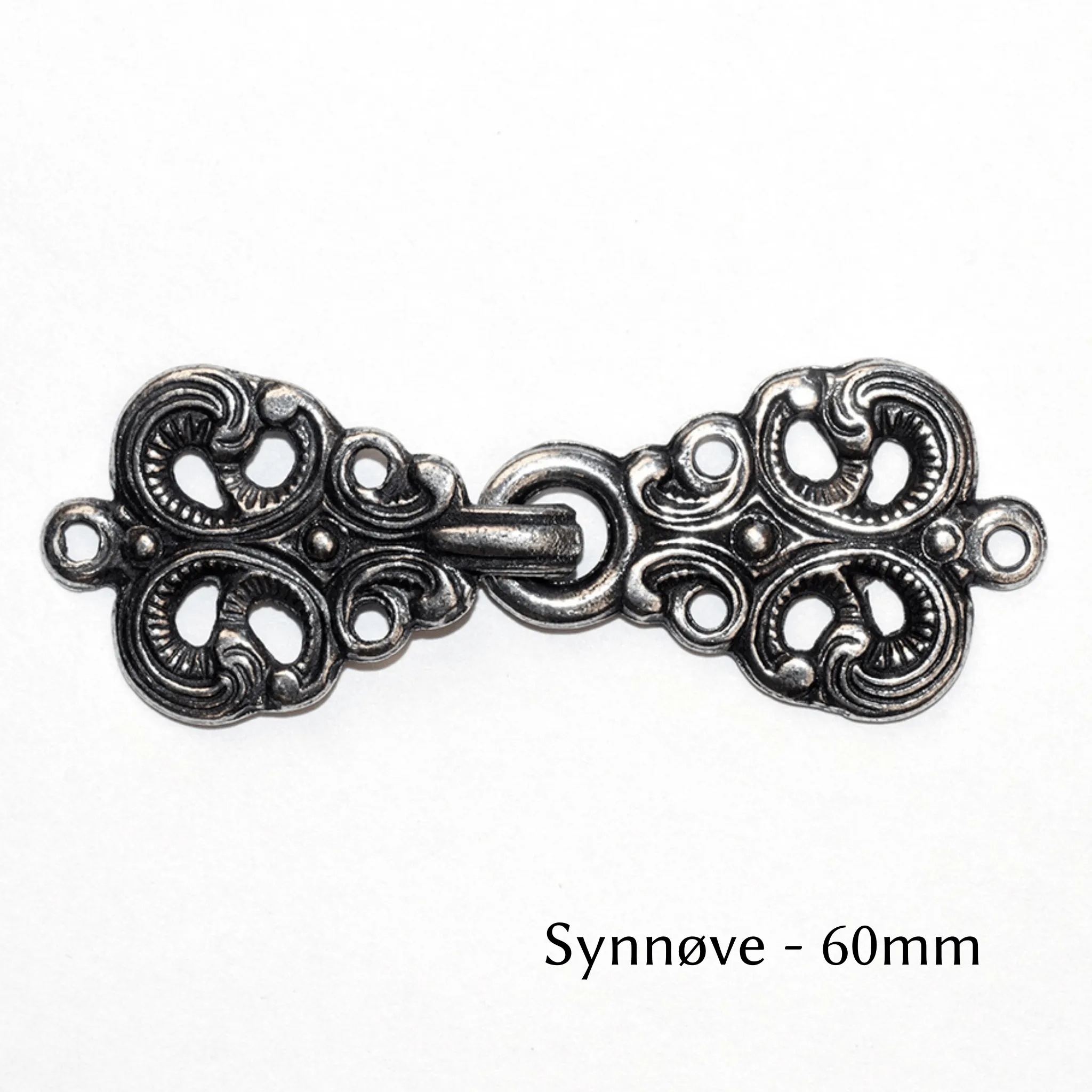 Norwegian Pewter Sweater Clasps